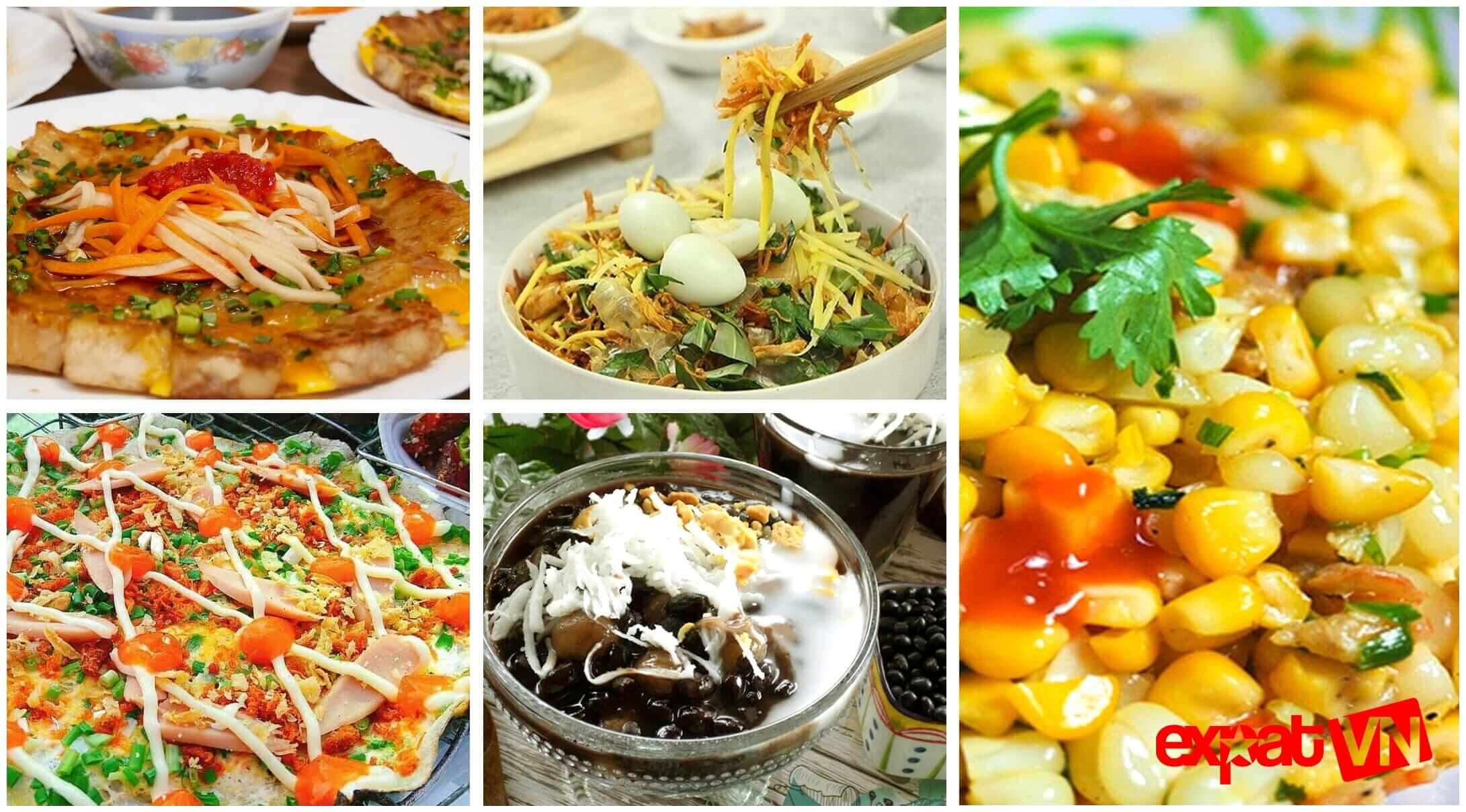 Popular street foods in Vietnam
