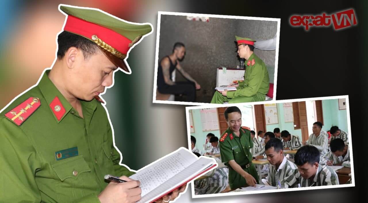 Unique Story: Vietnam Policemen Teaching Inmates to Read and Write