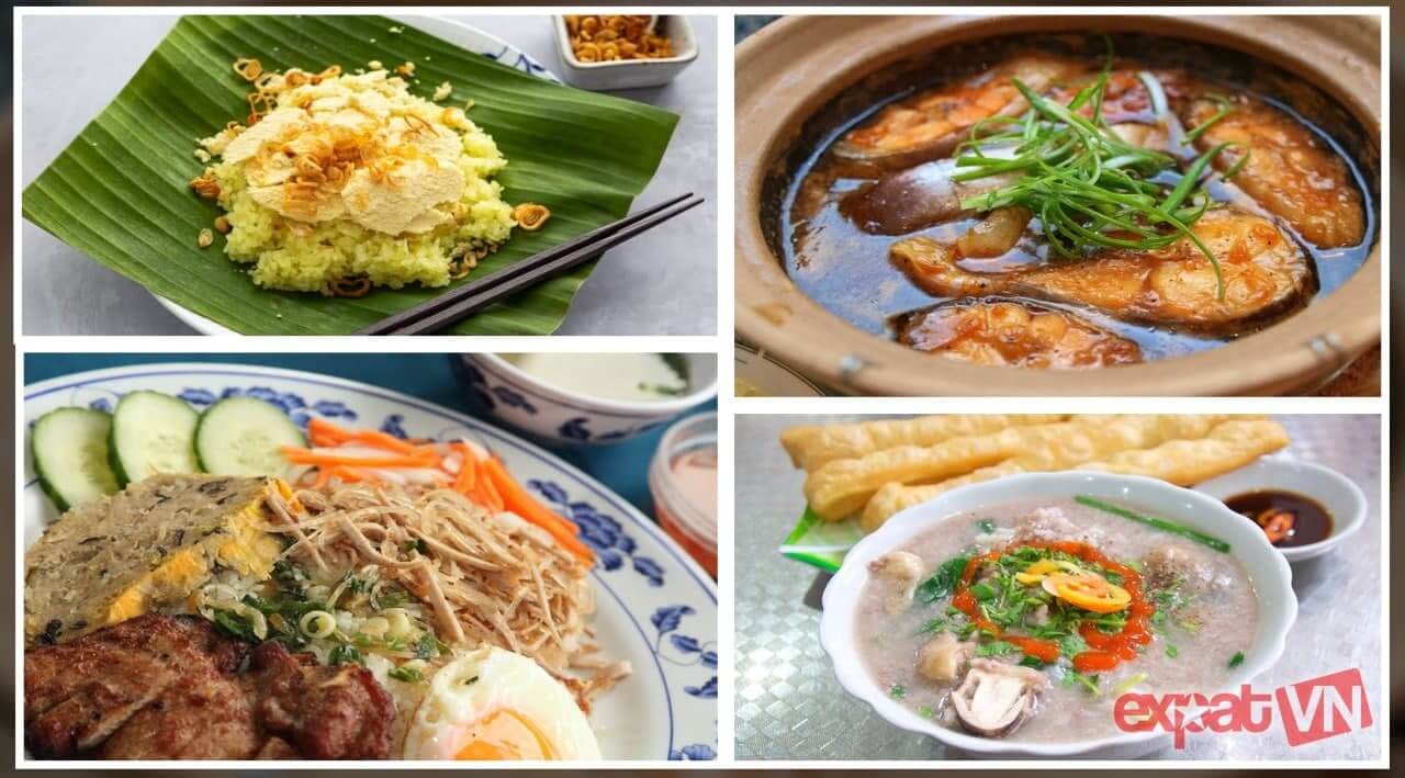 Vietnamese Traditional Dinner Dishes