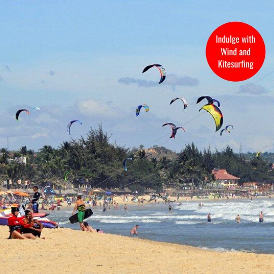 Indulge with Wind and Kitesurfing in Mui Ne, Vietnam