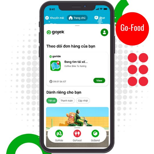 Go-Food app in Vietnam