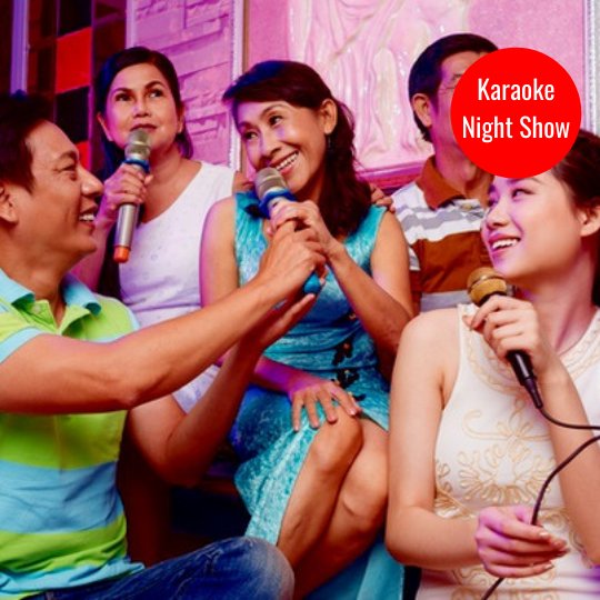 Karaoke Night Show in Ho Chi Minh, Vietnam