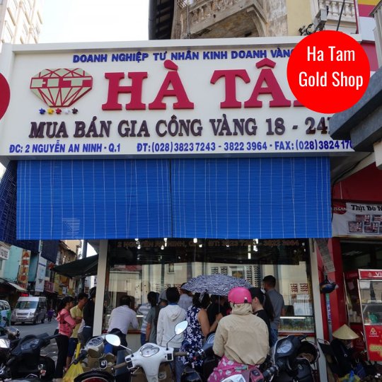 Ha Tam Gold Shop in Ho Chi Minh, Vietnam