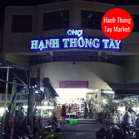 Hanh Thong Tay Market, Ho Chi Minh, Vietnam