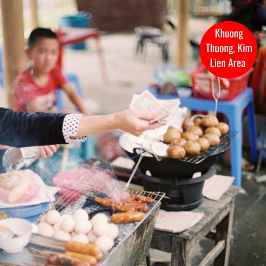 Top Places to eat in Hanoi - Khuong Thuong, Kim Lien Area
